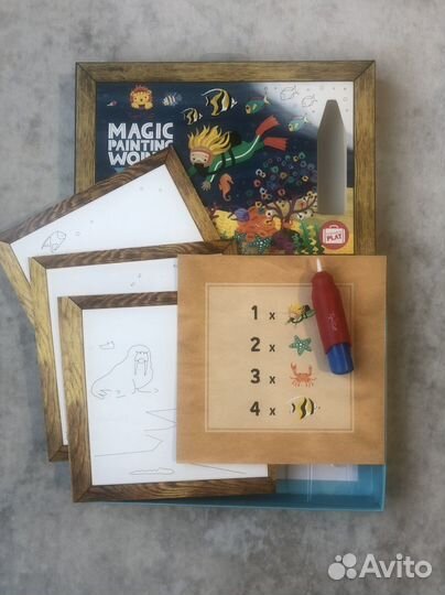 Водные раскраски новые и б/у