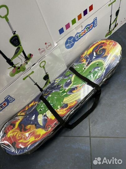 Скейтборд детский набор новый