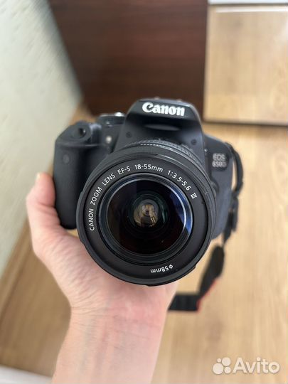 Зеркальный фотоаппарат canon 650d