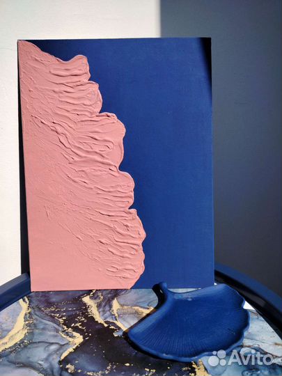 Интерьерная картина текстурная, декор