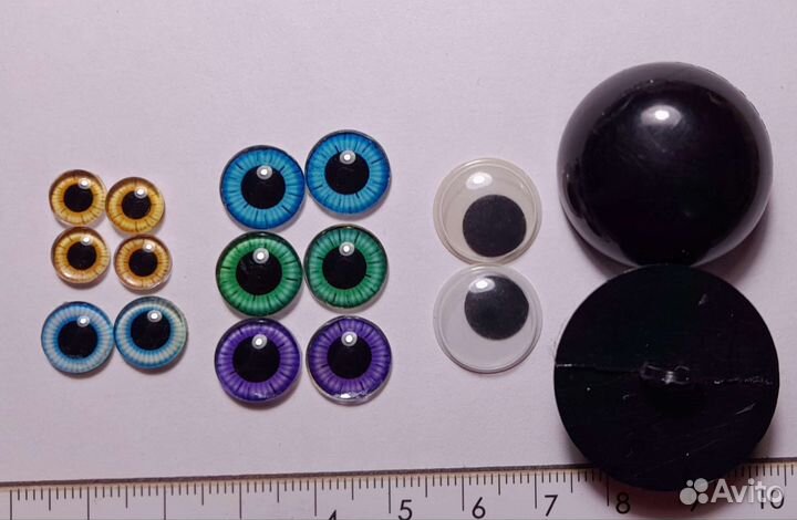 Глазки для игрушек фигурок основы