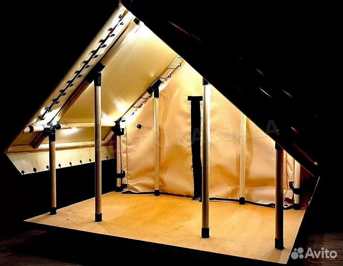 Сафари тенты и шатры для глэмпинга