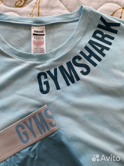 Леггинсы и топ, спорт.комплект Gymshark