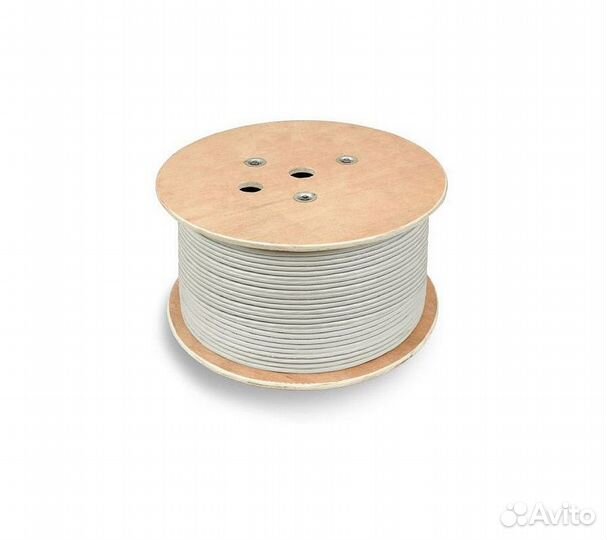 Кабель сетевой Buro UTP cat6 4 пары 305м, серый (B