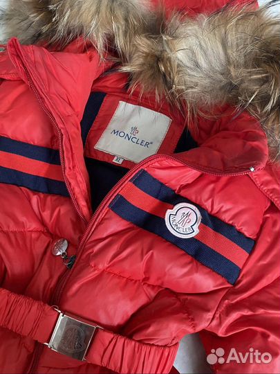 Зимний комбинезон moncler от 6-8 меяцев до 2-3лет