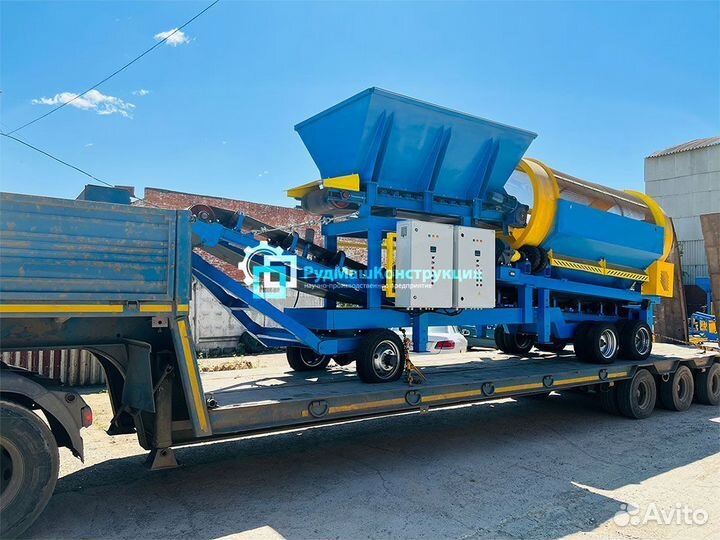 Аренда барабанного грохота (троммеля) без экипажа