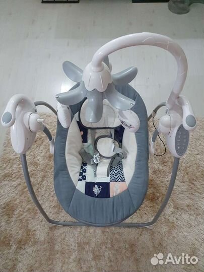 Электронные качели для новорожденных