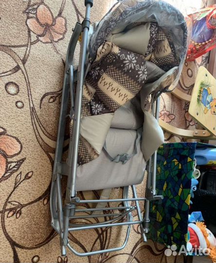 Коляска санки