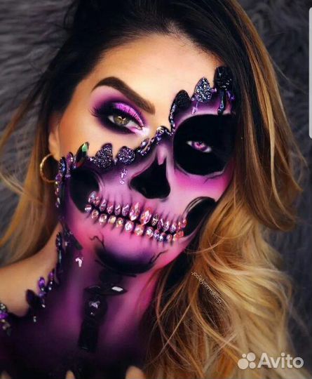 Аквагрим на хэллоуин