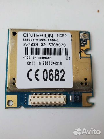 Gsm модуль cinterion mc52i