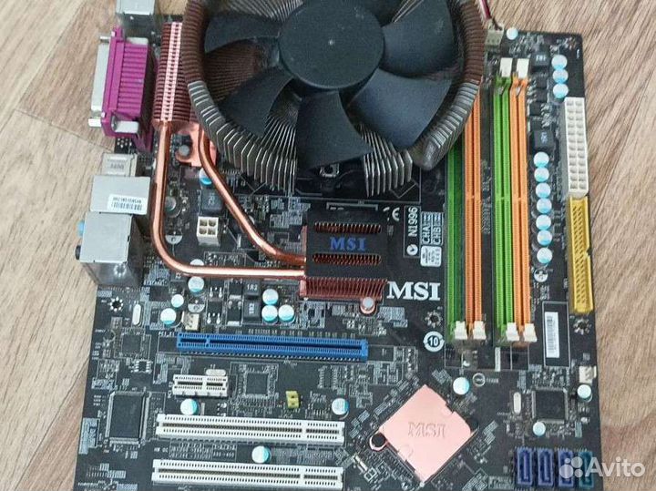 Материнская плата,процессор, куллер, озу