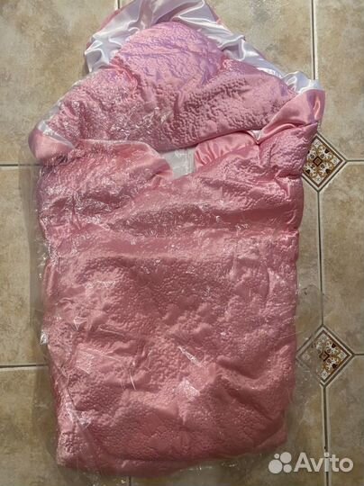 Конверт на выписку зимний для девочки