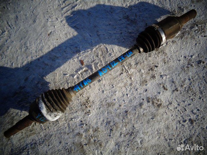 Привод передний правый Nissan Wingroad Y12 CR12