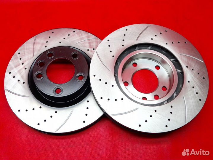 Audi Q7, Cayenne, Touareg диски перфо тормозные