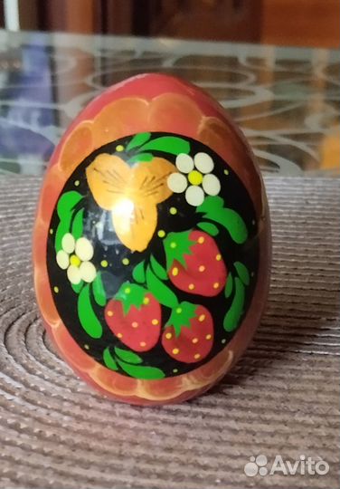 Яйцо деревянное