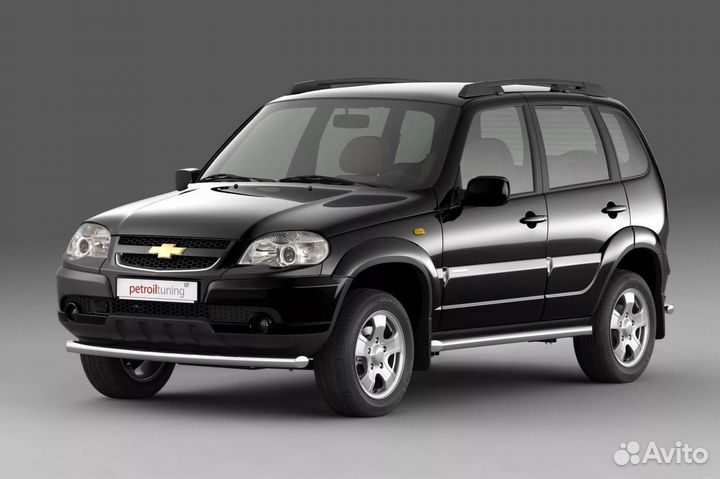 Рейлинг на крышу с поперечинами chevrolet Niva