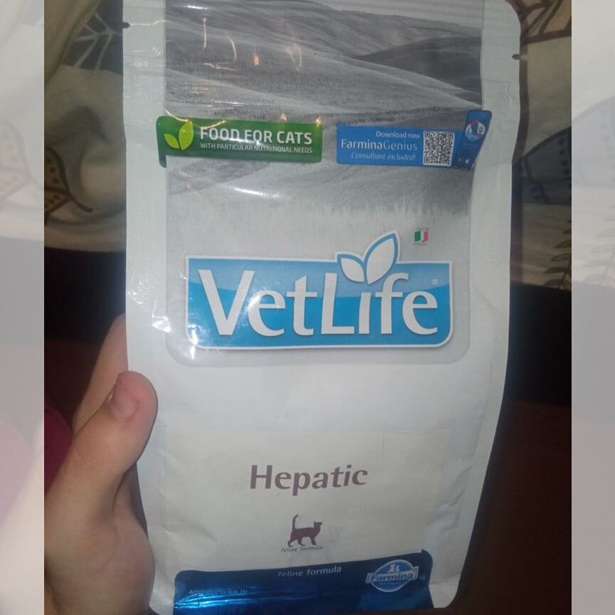 Корм для кошек vetlife hepatic