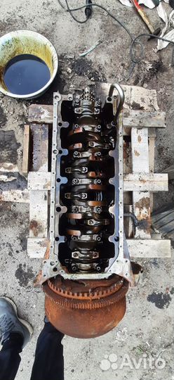 Блок цилиндров Ssang Yong Rexton