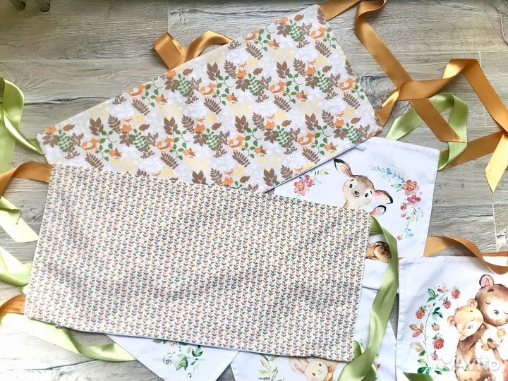 Бортики для детской кроватки