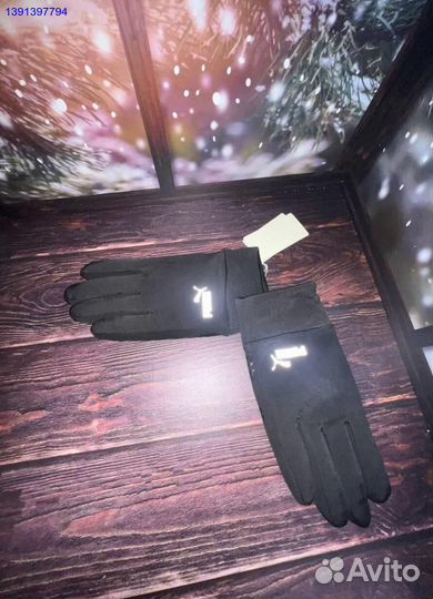 Перчатки puma сенсорные