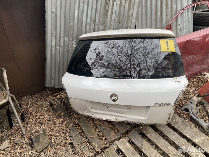 Багажник skoda fabia/шкода фабия