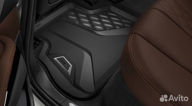 Оригинальные резиновые ковры салона BMW X6 G06