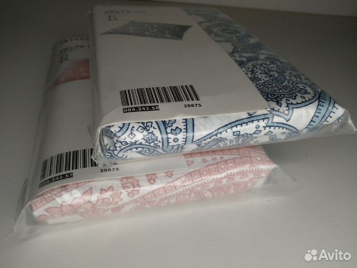 Наволочка 70х70 см хлопковая Икеа, нов.в упак