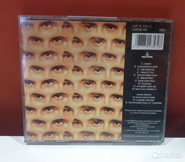 Queen - The Miracle (CD, 1989, Holland)