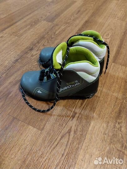 Лыжные ботинки размер 34