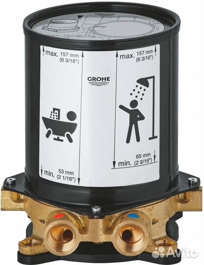 Скрытая часть Grohe 45984001