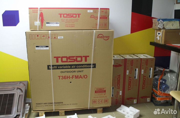 Кондиционеры с монтажом