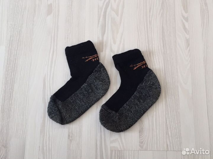 Шерстяные и термо носки детские, р 25-26
