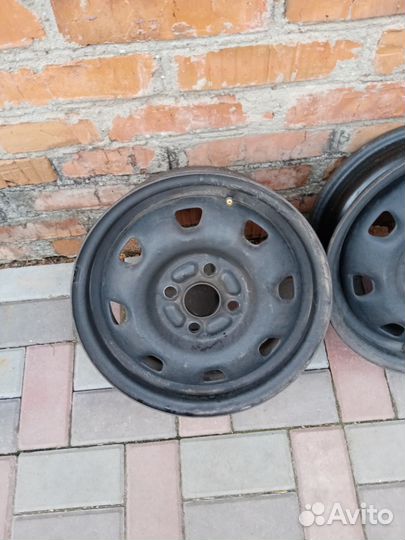 Штампованные диски r14 4x100