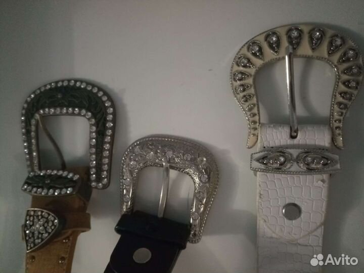 Ремни натуральная замша