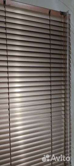 Жалюзи алюминиевые 2шт. (цвет-золото)