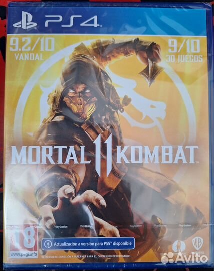 Mortal kombat 11 ps4 новый