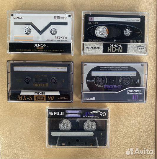 Аудиокассеты фирменные metal