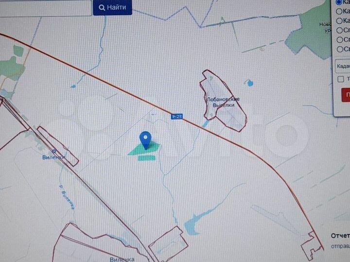 Участок 20,2 га (СНТ, ДНП)