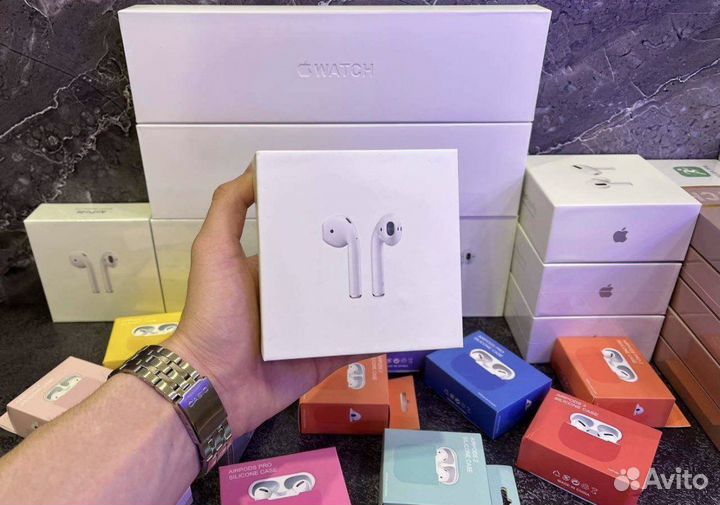 Airpods 2 (Гарантия+Доставка)