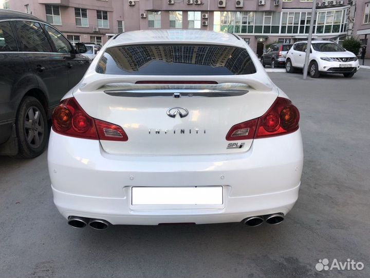 Спойлер оригинальный Infiniti G25