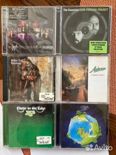 CD диски из своей коллекции