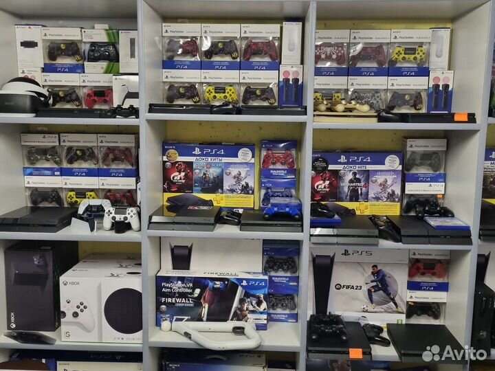 Игровые приставки Ps4 Ps5 Xbox Nintendo новые и бу