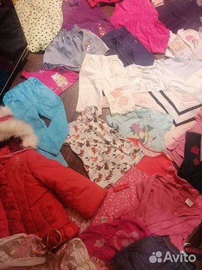 Одежда на девочку 110-128 см