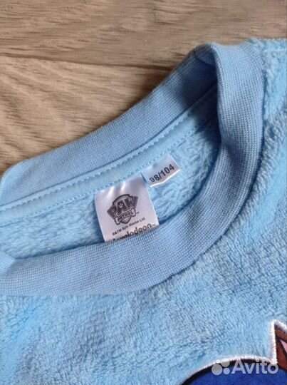 Кофта плюш для мальчика р98-104