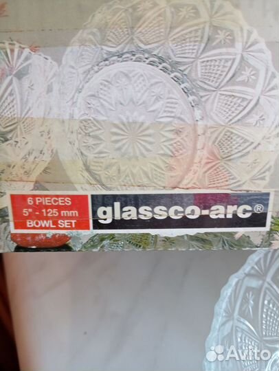 Набор из 6-ти розеток для варенья, салатов