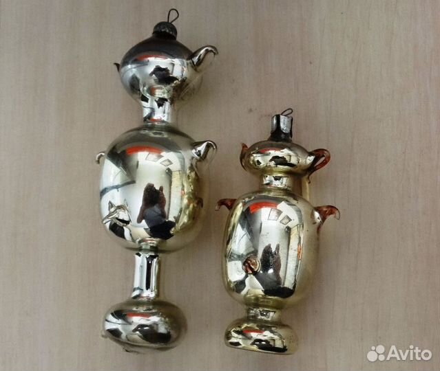 Старинные елочные игрушки