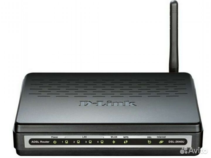 Wi-Fi роутер D-link DSL-2640U