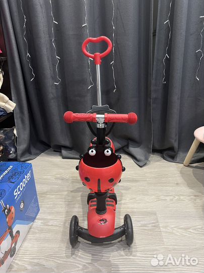 Самокат детский трехколесный