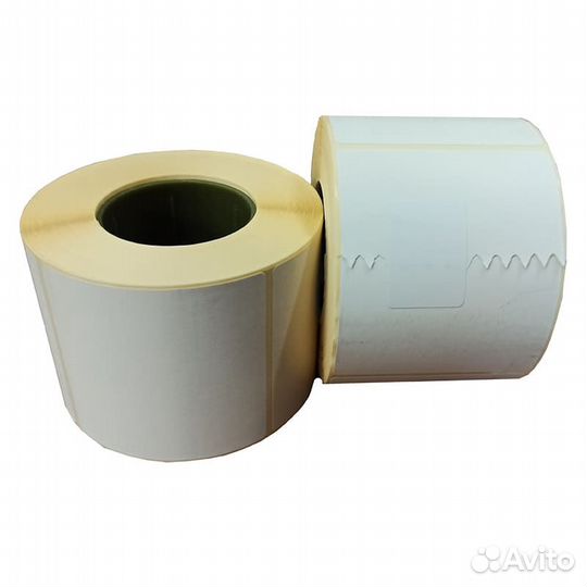 Термоэтикетки 58 60. Намотка 500 шт. 58*60*500