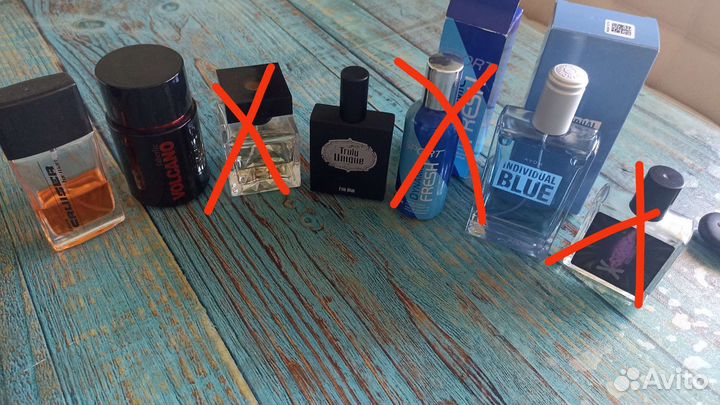 Туалетная вода Avon, Faberlic остатки